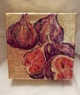 Five Figs<br />acrylic and dutch gold on 5&quot; deep edge canvas<br /><br />&pound;35